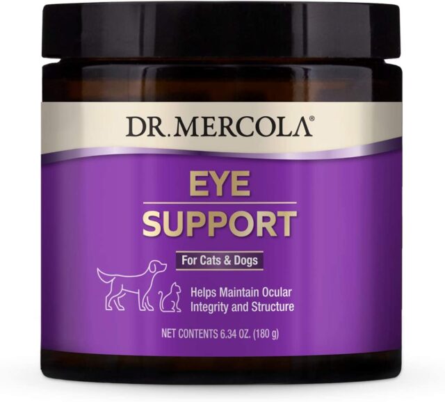Dr. Mercola hondenoog ondersteuning