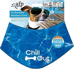 Chill Out Dog Ice Bandana door ALL FOR PAWS