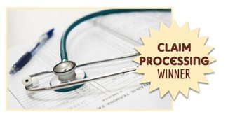 Dokterspapieren (bijschrift: Winnaar van claimaflossing)