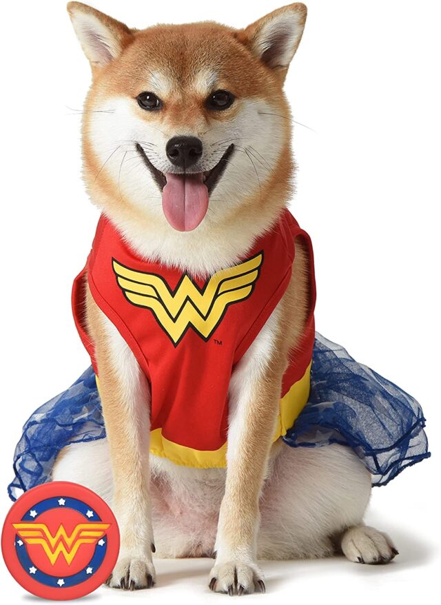 Wonder Woman Hondenkostuum