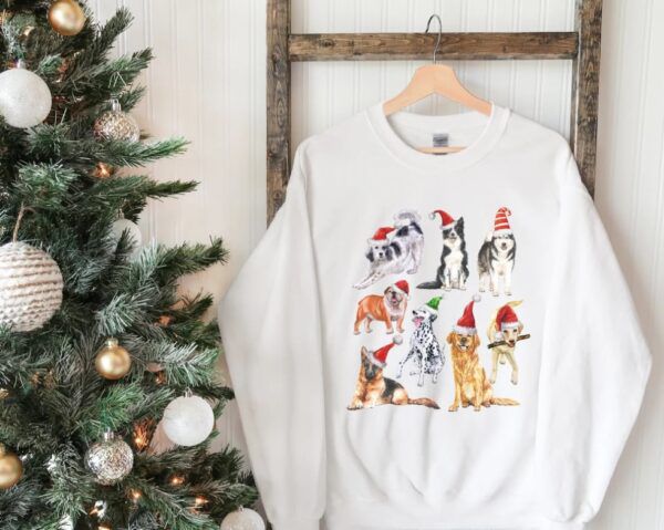 dog christmas sweater superfreshdesign op etsy