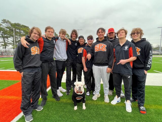Buster met Rugby Team
