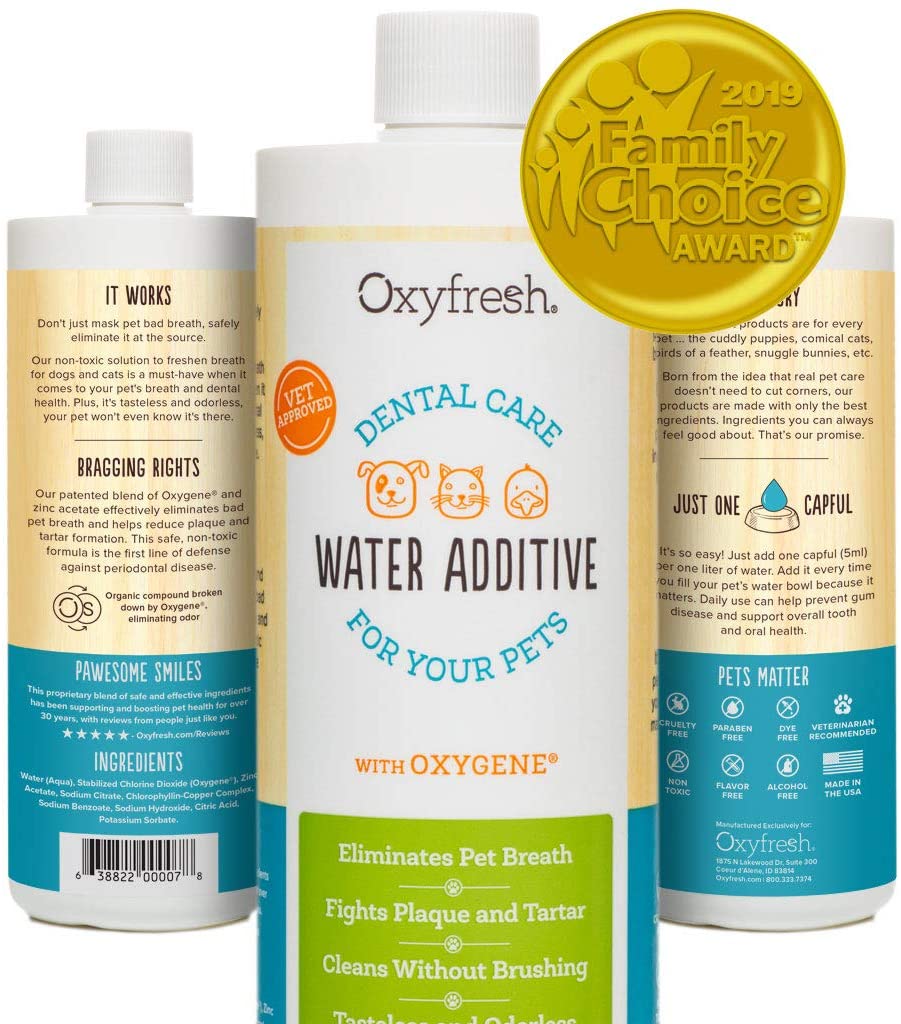 Oxyfresh Premium hondenwater additief