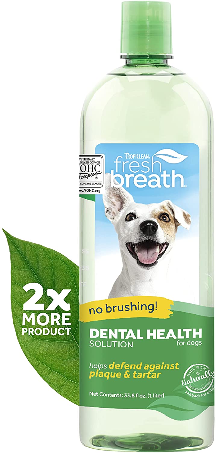 TropiClean Fresh Breath Oral Care Water Additief voor honden