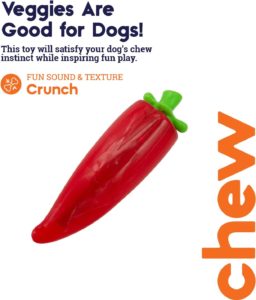 Petstages Crunchcore en Crunch Veggies Dog Chew Toy - Knapperig Krakend Geluid Honden Liefde