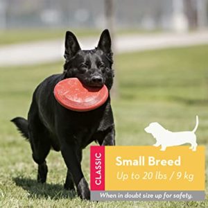 KONG - Flyer - Duurzame Rubber Vliegende Schijf Hond Speelgoed daadwerkelijk