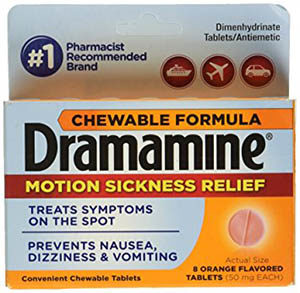 Dramamine (Dimenhydrinaat) - medicatie voor honden 