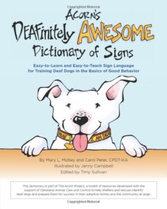 eenvoudig te leren handboek over gebarentaal voor dove honden 