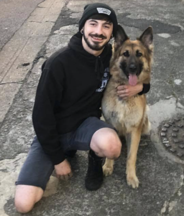 Vermiste man en zijn hond