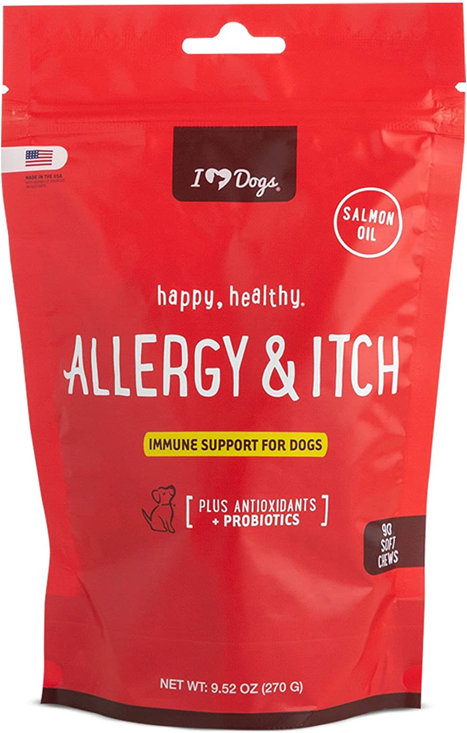 Hond allergie jeuk supplement