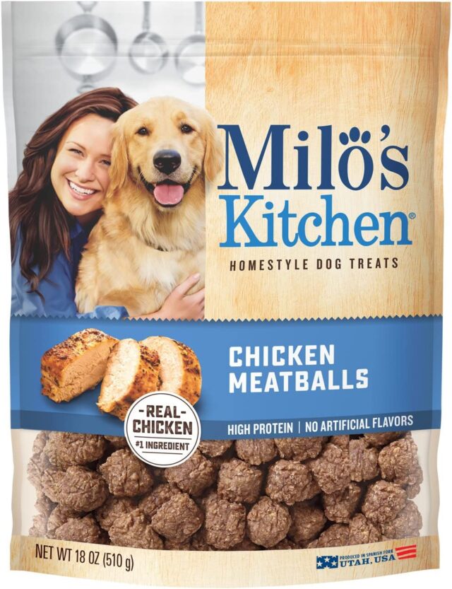 Milo's Kitchen gehaktbal traktaties
