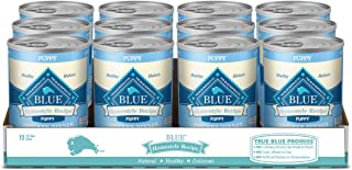 Blue Buffalo Homestyle Recept Natuurlijke Puppy Nat Hondenvoer, Kip 12.5-oz blik (Pack van 12)