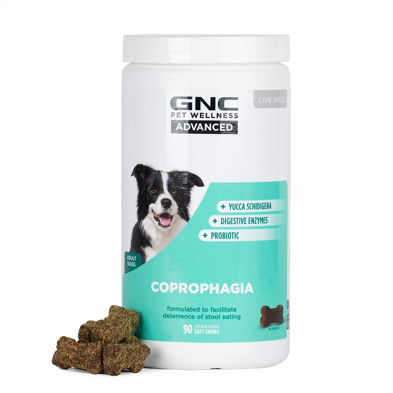 7. GNC Huisdieren ADVANCED Coprofagie Honden supplementen