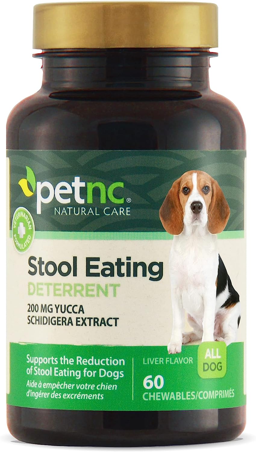 10. PetNC Natural Care Ontlasting Eten Afschrikwekkende kauwtabletten voor honden