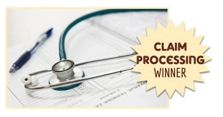 Dokterspapieren (Bijschrift: Winnaar van de terugbetaling van claims)