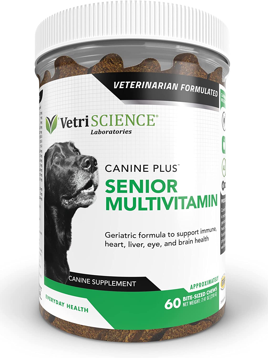 4. VetriScience Canine Plus Multivitamine voor oudere honden