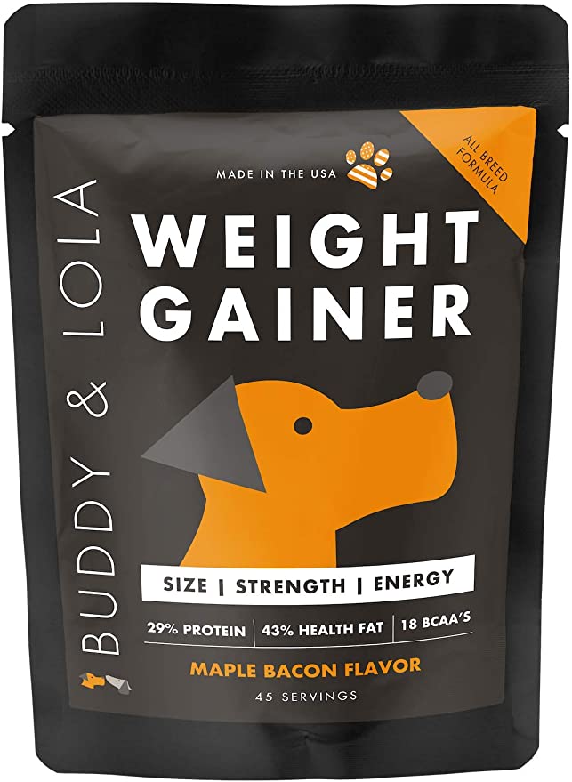 9. Buddy &Lola Hond Weight Gainer