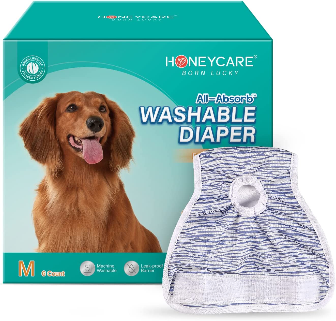9. HONEY CARE Wasbare hondenluiers