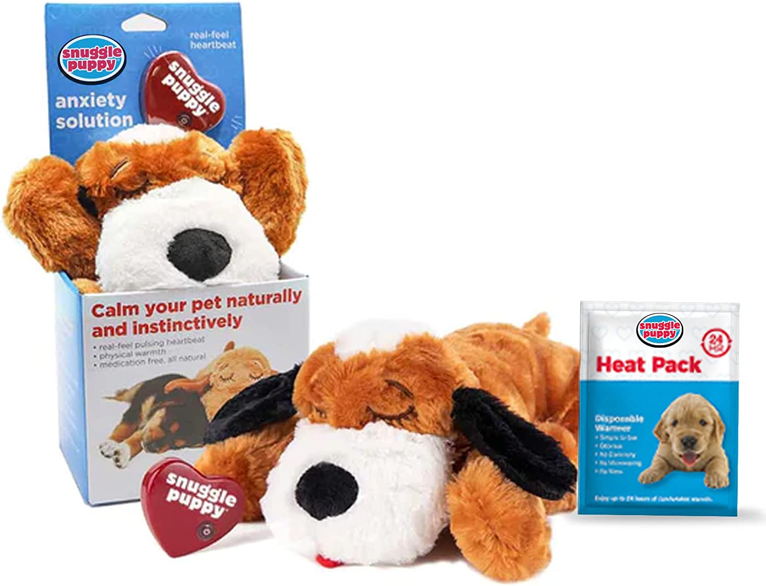 2. SmartPetLove Snuggle Puppy Heartbeat Knuffel