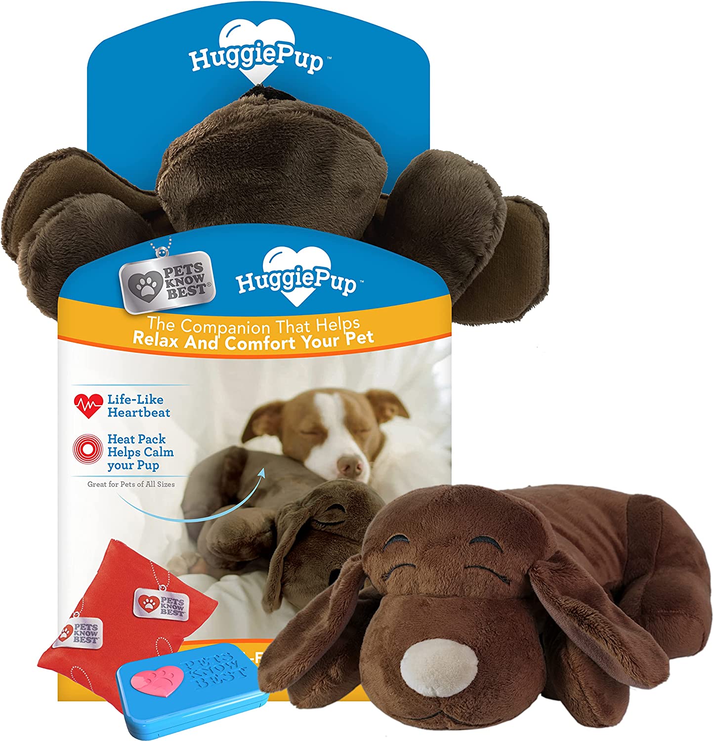 5. HuggiePup door Pets Know Best - Knuffelige Puppy Gedragshulp Toy