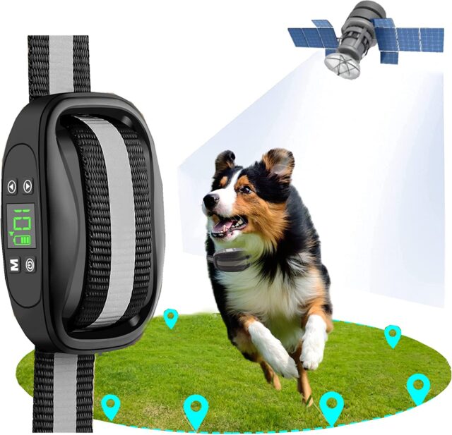 BHCEY GPS Draadloze Hond Hek