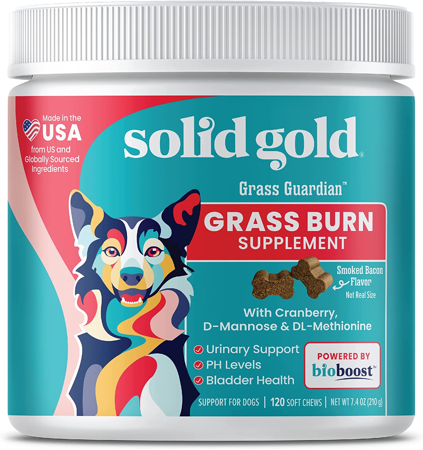 6. Solid Gold Dog Urine Neutralizer voor Lawn Chews