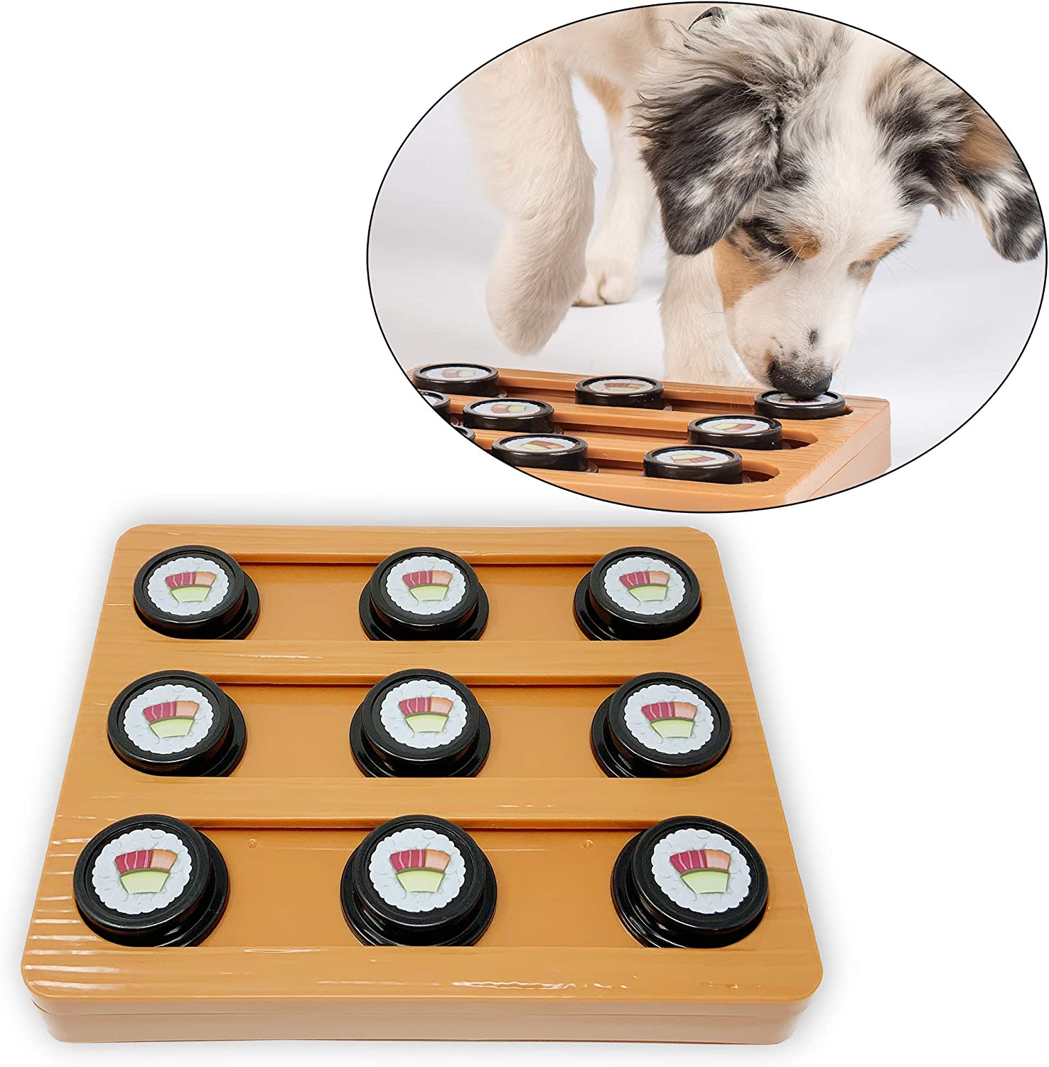7. Onze Huisdieren Sushi Interactieve Puzzel Game