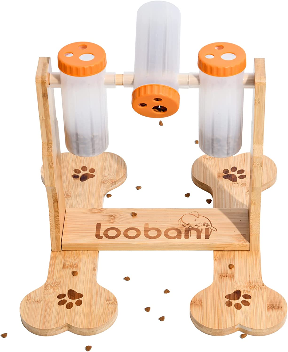 10. LOOBANI houten hond puzzel speelgoed