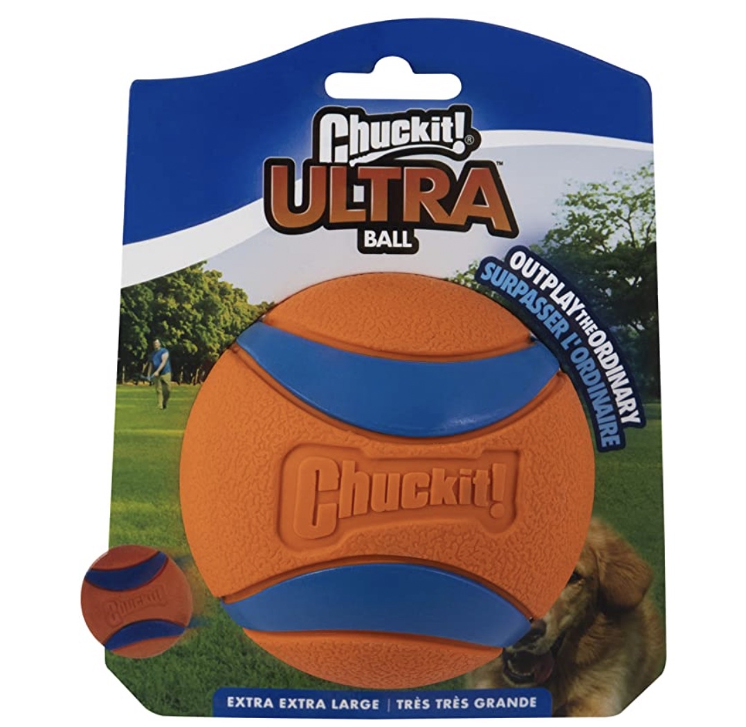 Chuckit! Ultra rubberen bal stoere hond speelgoed