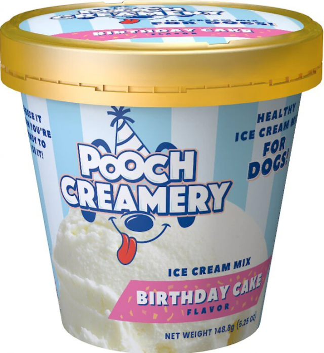 Pooch Creamery Verjaardag IJs