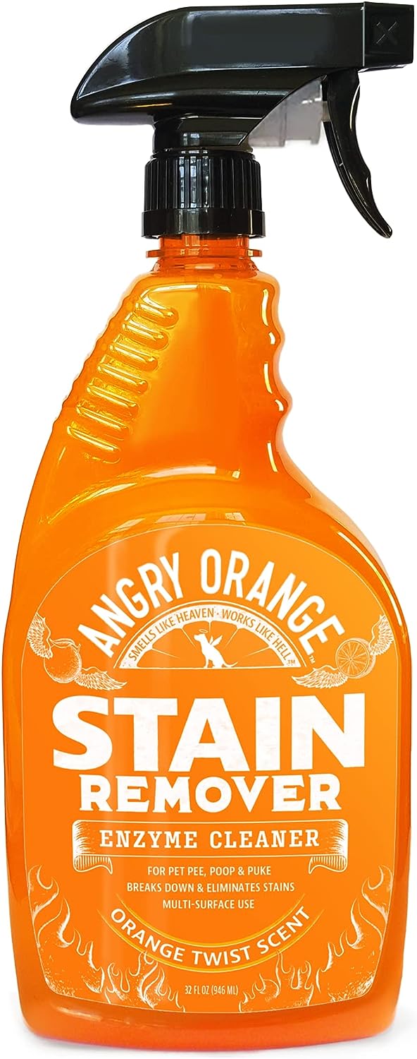 Angry Orange Stain Remover - 32oz Enzyme Pet Cleaner