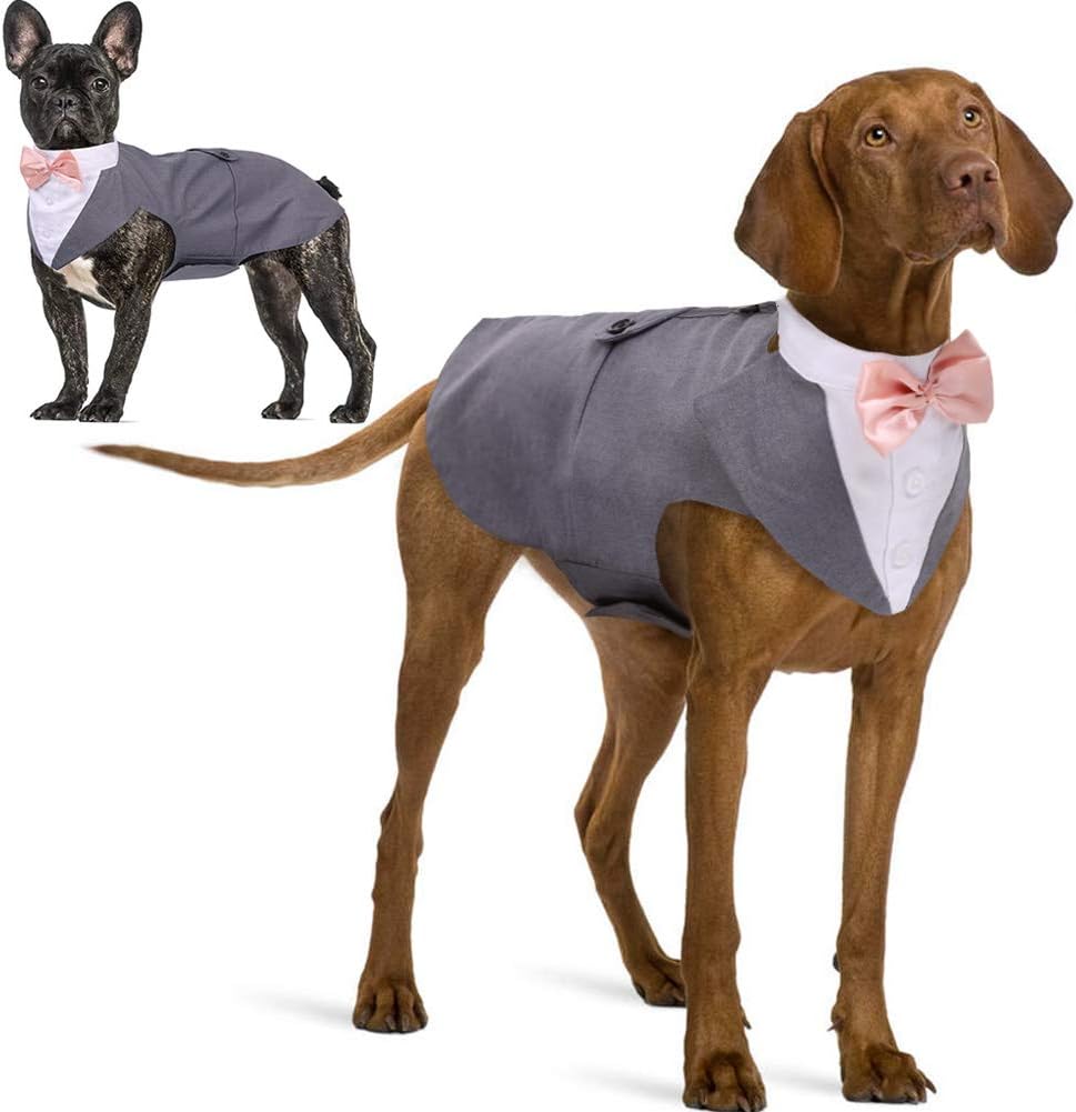 IDOMIK Dog Tuxedo Pak voor Kleine Middelgrote Grote Honden
