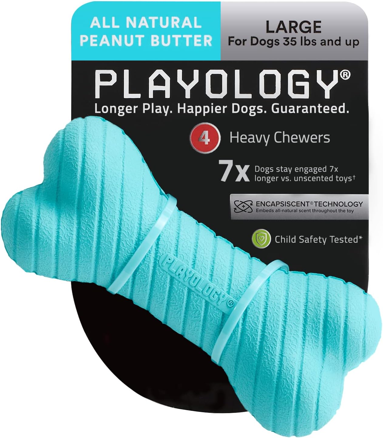 Playology Geparfumeerde Dual Layer Bone Toy