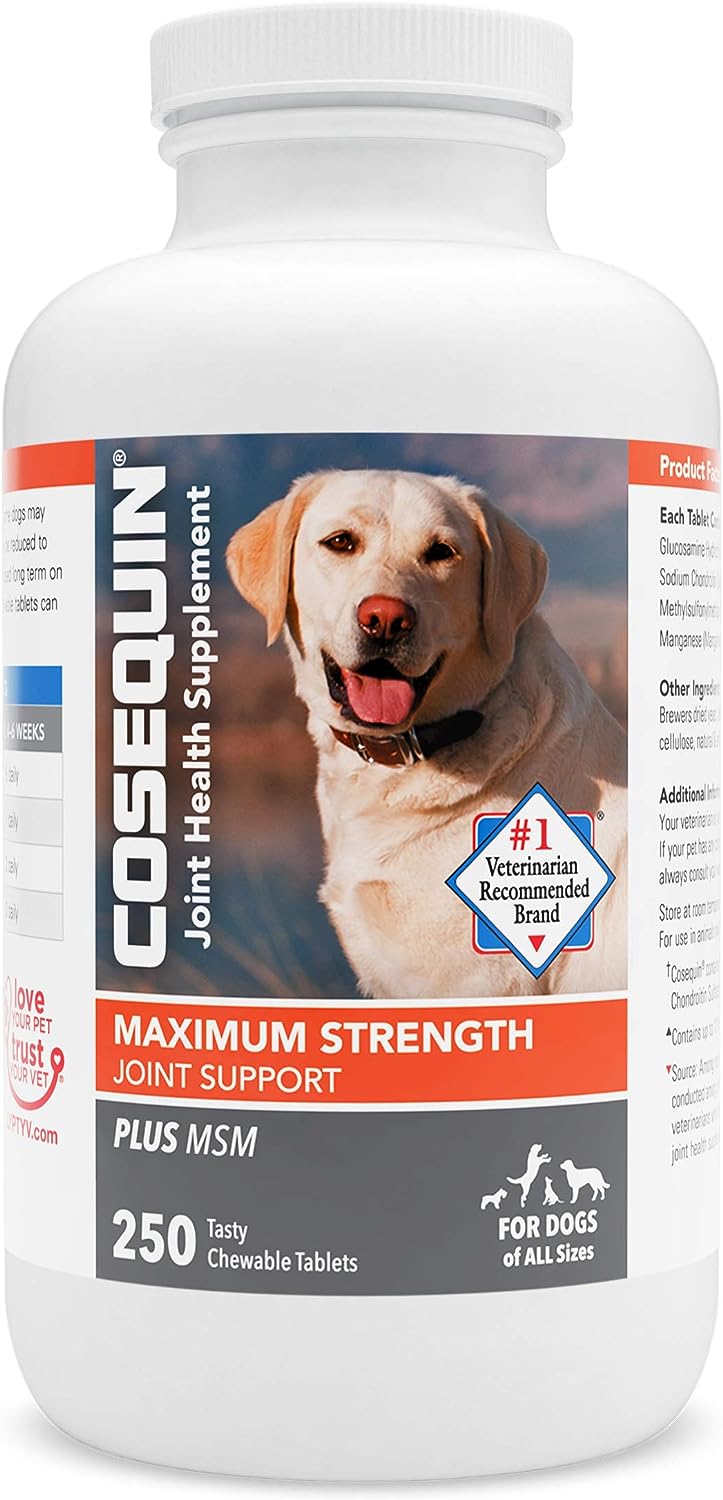 Nutramax Cosequin Maximum Strength Joint Health Supplement voor honden
