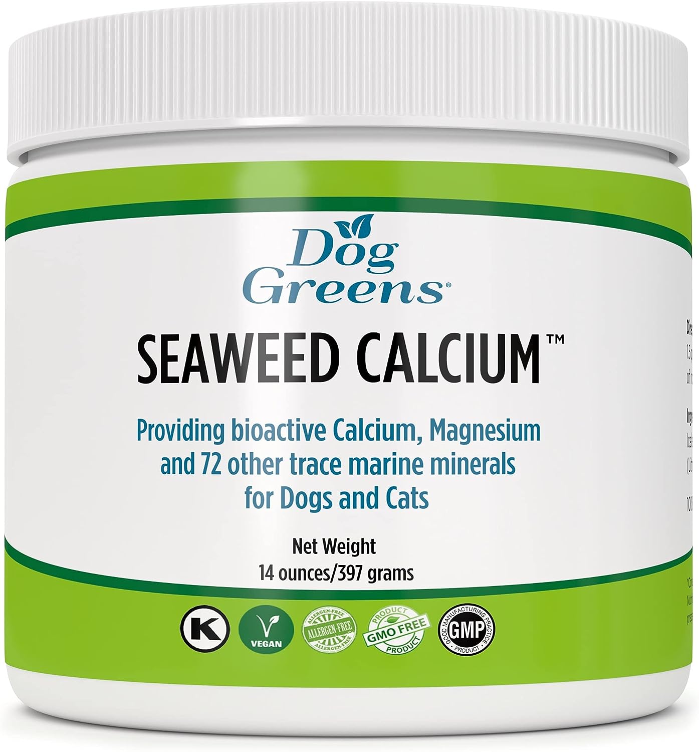 Dog Greens Zeewier Calcium voor huisdieren