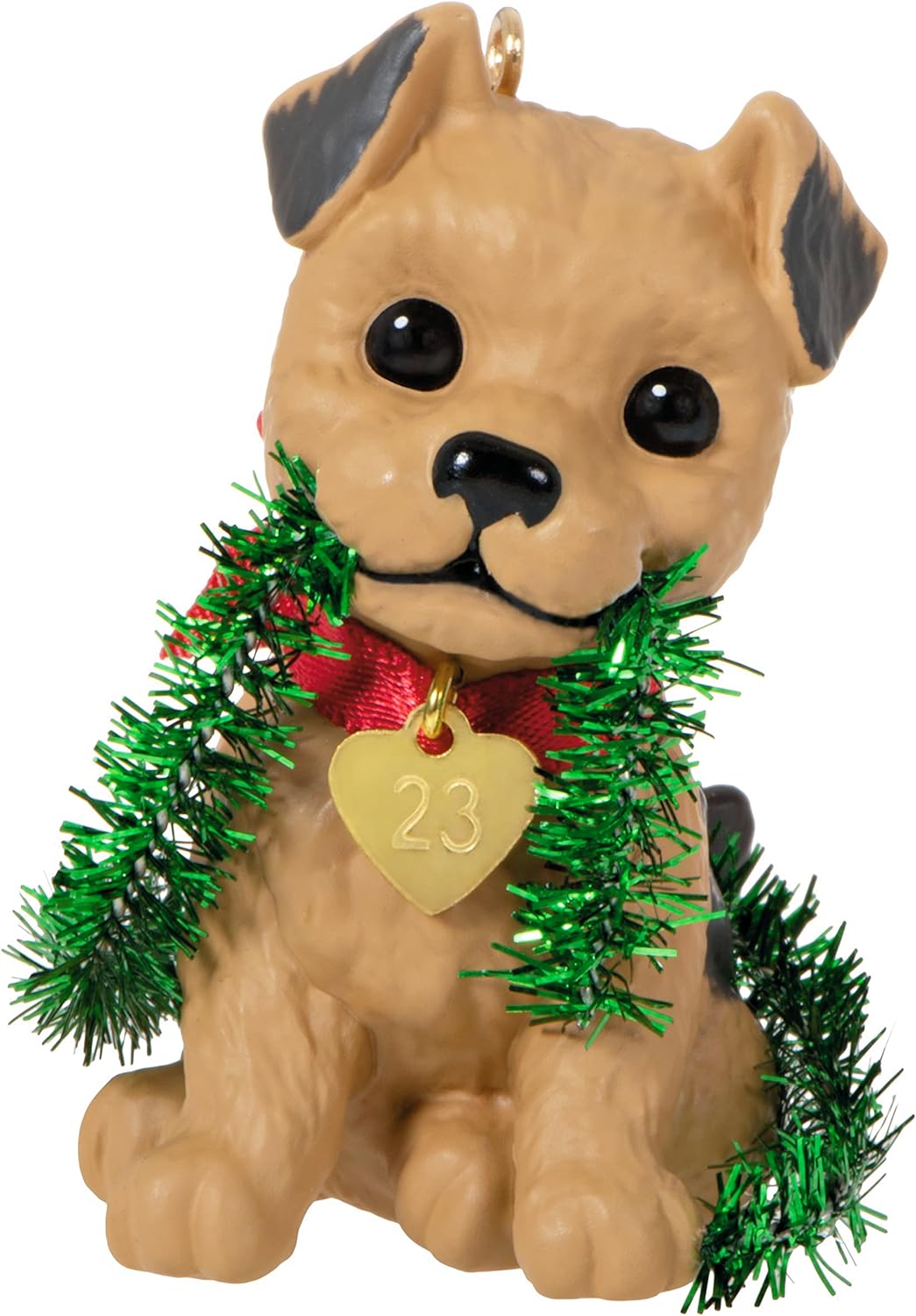 Hallmark Keepsake Puppy Love Terrier Kerst Ornament