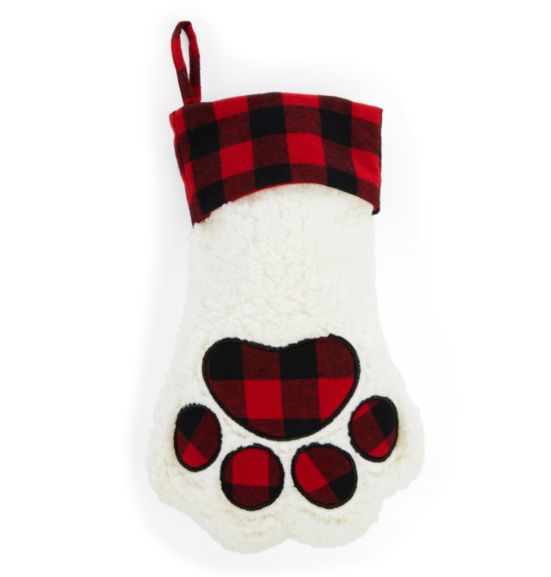 Merry Makings Paw Buffalo Stocking voor honden