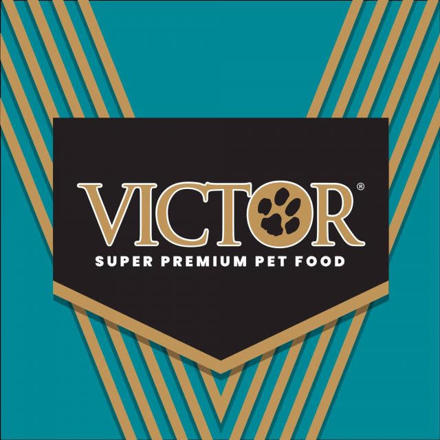 Het Embleem van het Voedsel voor huisdieren van Victor