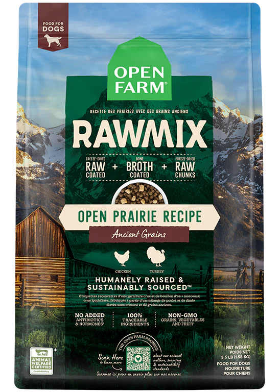 Open Farm RawMix Open Prairie Oude Granen