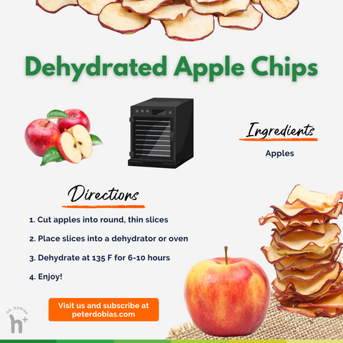 Recept voor appelchips