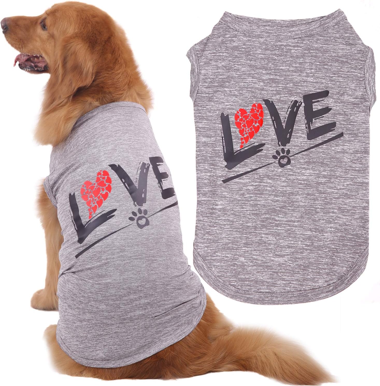 CAISANG Liefde Hond Shirt