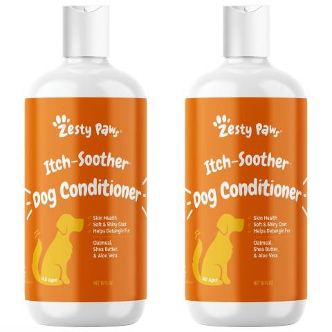 Zesty Paws Itch Fopspeen Hond Conditioner
