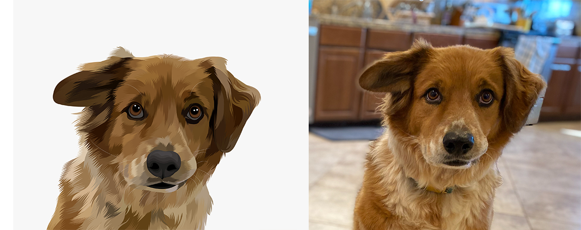 Crown & Paw Pet Portraits - portret vs inspiratie