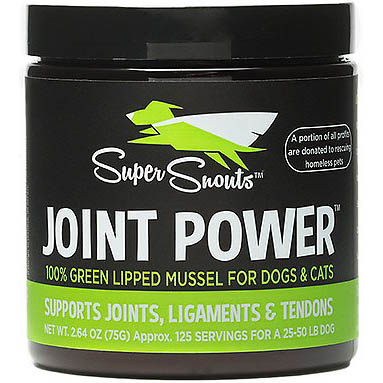 Super Snouts Joint Power Groenlipmossel Hond & Kat Supplement