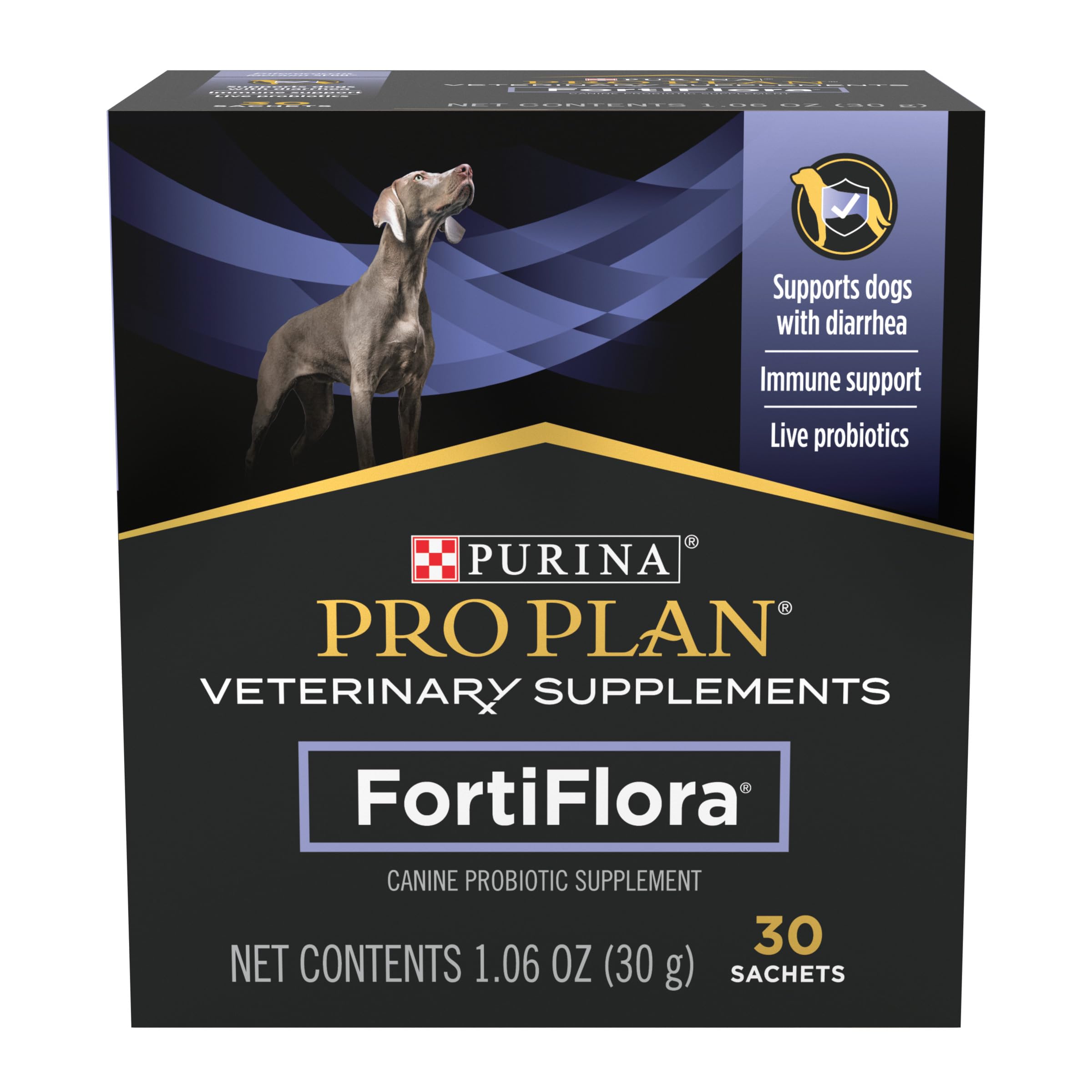 Purina Pro Plan Veterinaire Supplementen FortiFlora Probiotisch Supplement voor Honden